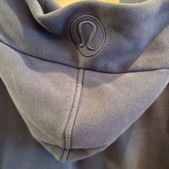Lululemon Scuba Oversized Half-Zip Hoodie, Pitch Blue (xs/s) - Picture 5 of 6
